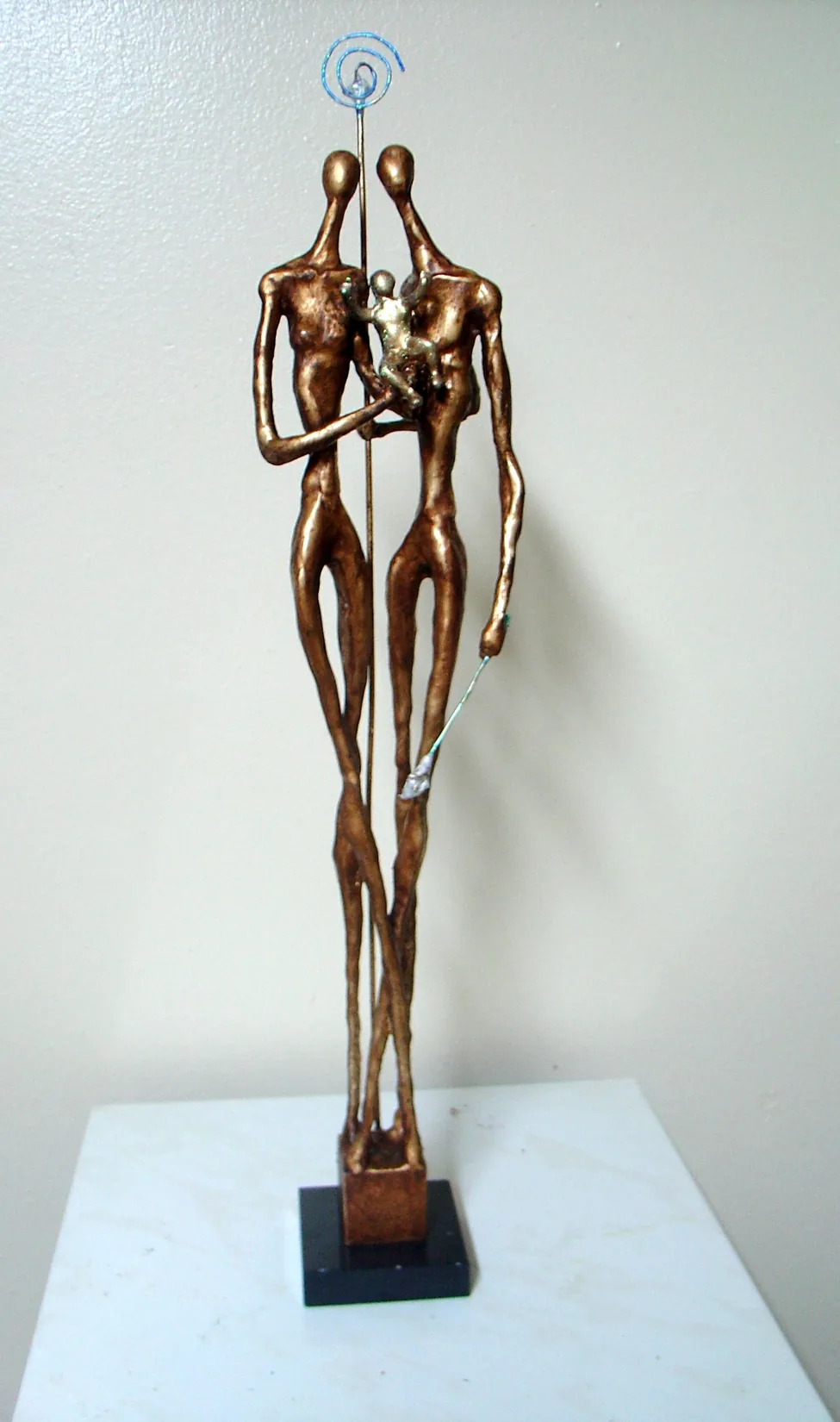 Original sculpture by Humberto Busto: Sculptural Group, The Holy Family