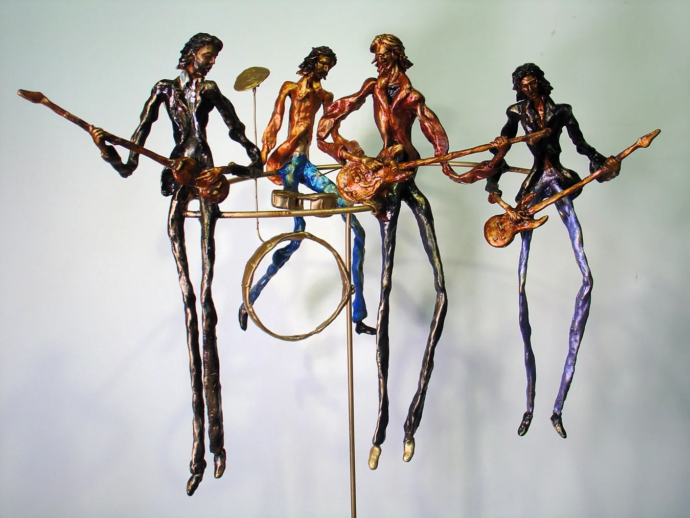 Original sculpture by Humberto Busto: The Beatles