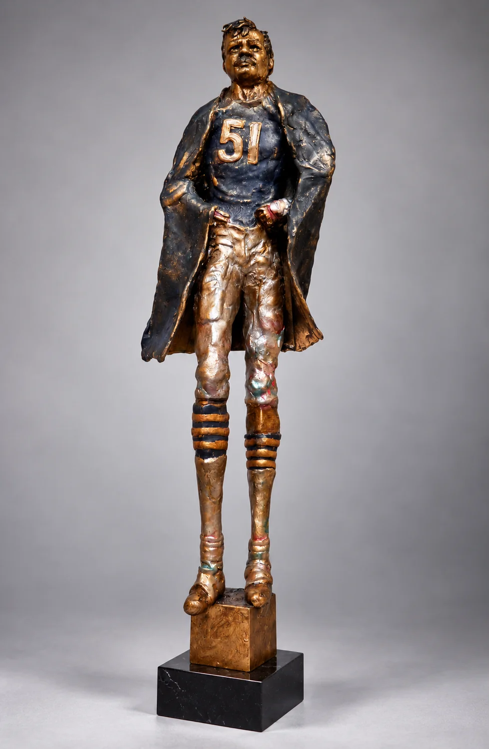 Original sculpture by Humberto Busto: Dick Butkus