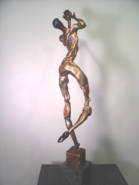 Original sculpture by Humberto Busto: Willie Mays